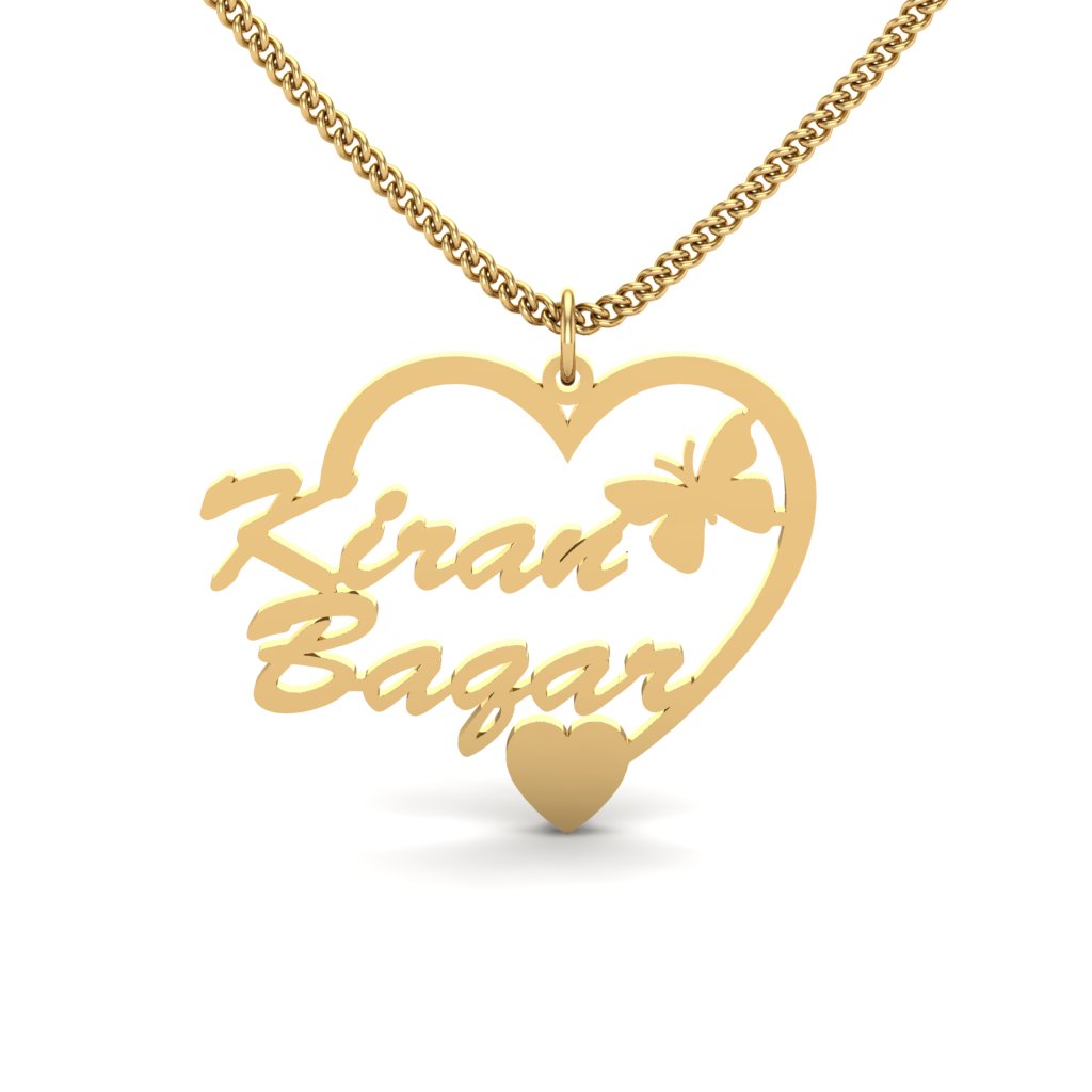 Kiran hot sale name pendant