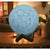 Photo Moon Lamp, Custom 3D Photo Light, Memorial Gift - Touch Two Colors (5 inch Diameter)